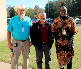 David Peters, Oscar Perdoma and LaQuita White