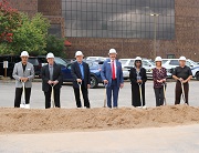 Commissioners Court Breaking Ground for Parking Garage