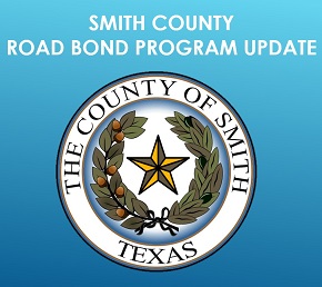 logo for Smith County road bond update presentation